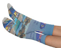 Cayman Islands Crew Socks, Blue