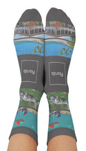 Florida State Crew Socks, Black