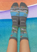Florida State Crew Socks, Black