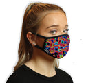 Abstract Neon Cool Shield Face Mask