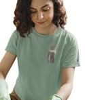 Ripped Rags Forest "Dream Believe Achieve" Women's Ripped T-shirt