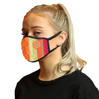 Batik Citrus Cool Shield Face Mask