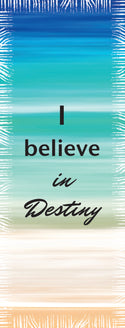 Ripped Rags Beach "I Believe in Destiny" Women's V-neck T-shirt