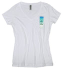 Ripped Rags Beach "I Believe in Destiny" Women's V-neck T-shirt