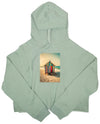 Women's Sage Cropped Hoodie