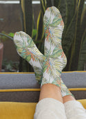 Bird of Paradise Crew Socks, Multi-Color