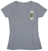 Women's Athletic Grey V-neck