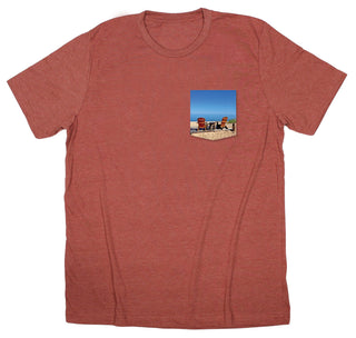 Divine Relaxation Beach Pocket T-shirt