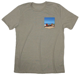 Divine Relaxation Beach Pocket T-shirt