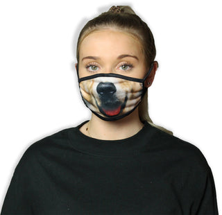 Dog Smile Cool Shield Face Mask