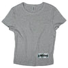 Women's Athletic Grey Crop Top