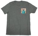 Duke Surfing Dog Pocket T-shirt