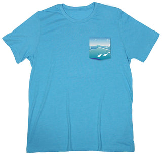 Feel the Waves Pocket T-shirt