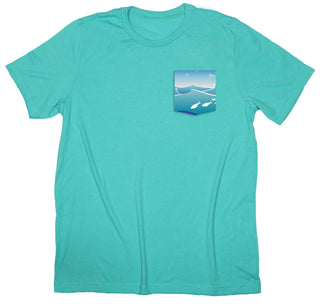 Feel the Waves Pocket T-shirt