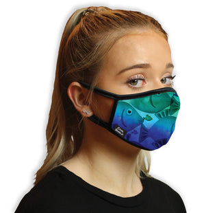 Fish Frenzy Cool Shield Face Mask