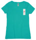 Women's Tahiti Blue V-neck