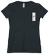 Women's Black V-neck