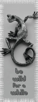 Ripped Rags Gecko "Be Wild for a While" Women's V-neck T-shirt, Black, Athletic Grey, White
