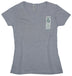 Women's Athletic Grey V-neck