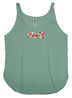 Women's Stonewash Green Tank