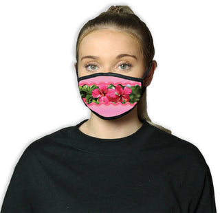 Hibiscus Adoration Cool Shield Face Mask