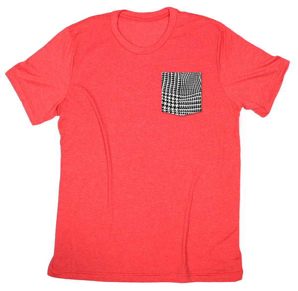 Houndstooth Pocket T-shirt