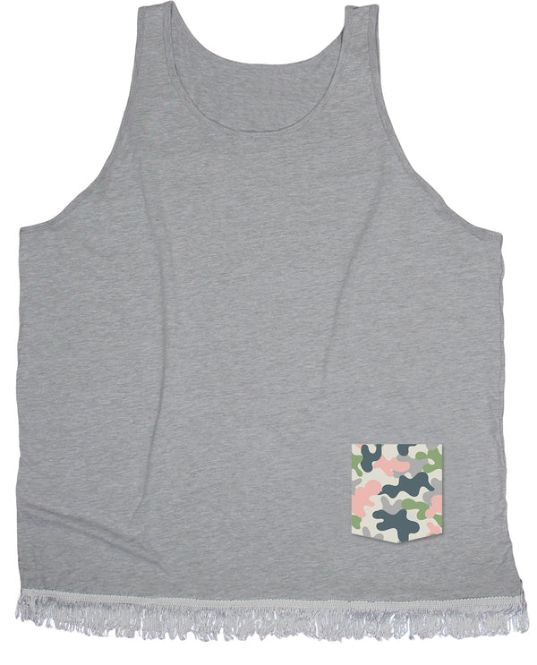 Beach Cover-up: Hunting Bunny Camo Pocket