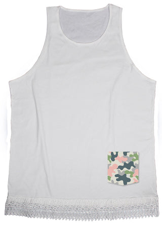 Beach Cover-up: Hunting Bunny Camo Pocket