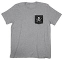 Jolly Roger Pirate Pocket T-shirt