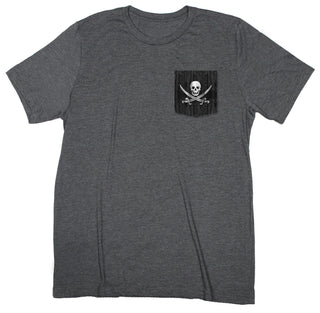 Jolly Roger Pirate Pocket T-shirt