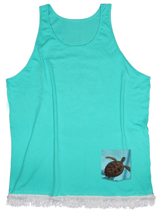 Beach Cover-up: Loggerhead Turtle Pocket