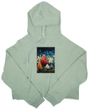 Magical Forest Women's Cropped Hoodie