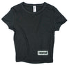 Women's Black Crop Top
