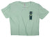 Women's Stonewash Green Crop Top