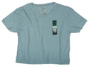 Ripped Rags Mojito Women's Cropped T-shirt, Stonewash Blue, Black