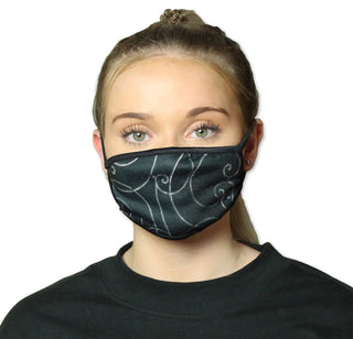 Ornamental Scroll Cool Shield Face Mask