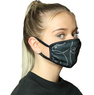 Ornamental Scroll Cool Shield Face Mask