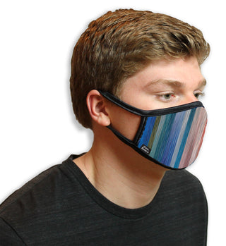 Painted Stripes Cool Shield Face Mask