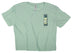 Women's Stonewash Green Crop Top