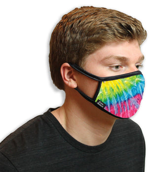 Rainbow Tie Dye Cool Shield Face Mask