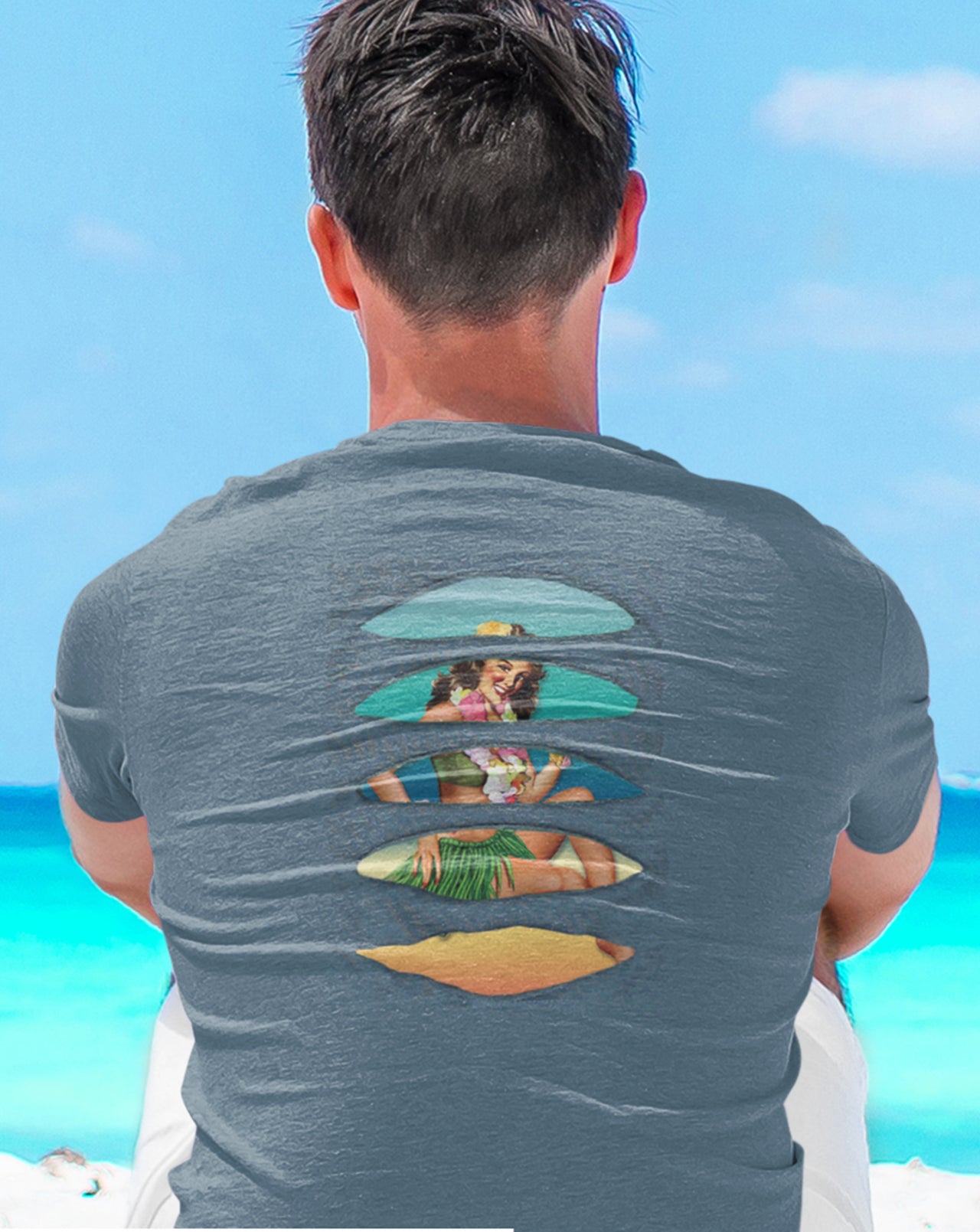 Ripped Rags T-shirts for Men and Women with Real Rips!