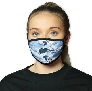 Ripped Jeans Cool Shield Face Mask