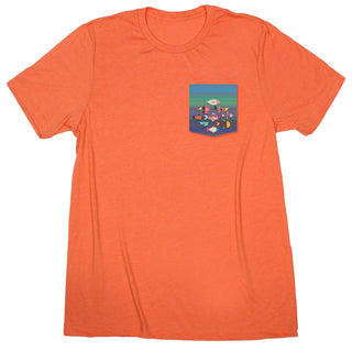 School of Fish Pocket T-shirt