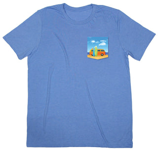 Surfing Van Pocket T-shirt