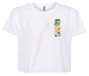 Women's White Crop Top