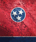 Tennessee Flag Ripped T-shirt