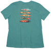 Women's Blue Lagoon Crew Neck