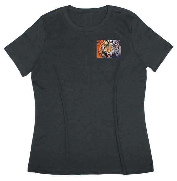 Tough Tiger Women's Ripped T-shirt