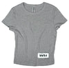 Women's Athletic Grey Crop Top
