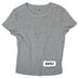Women's Athletic Grey Crop Top